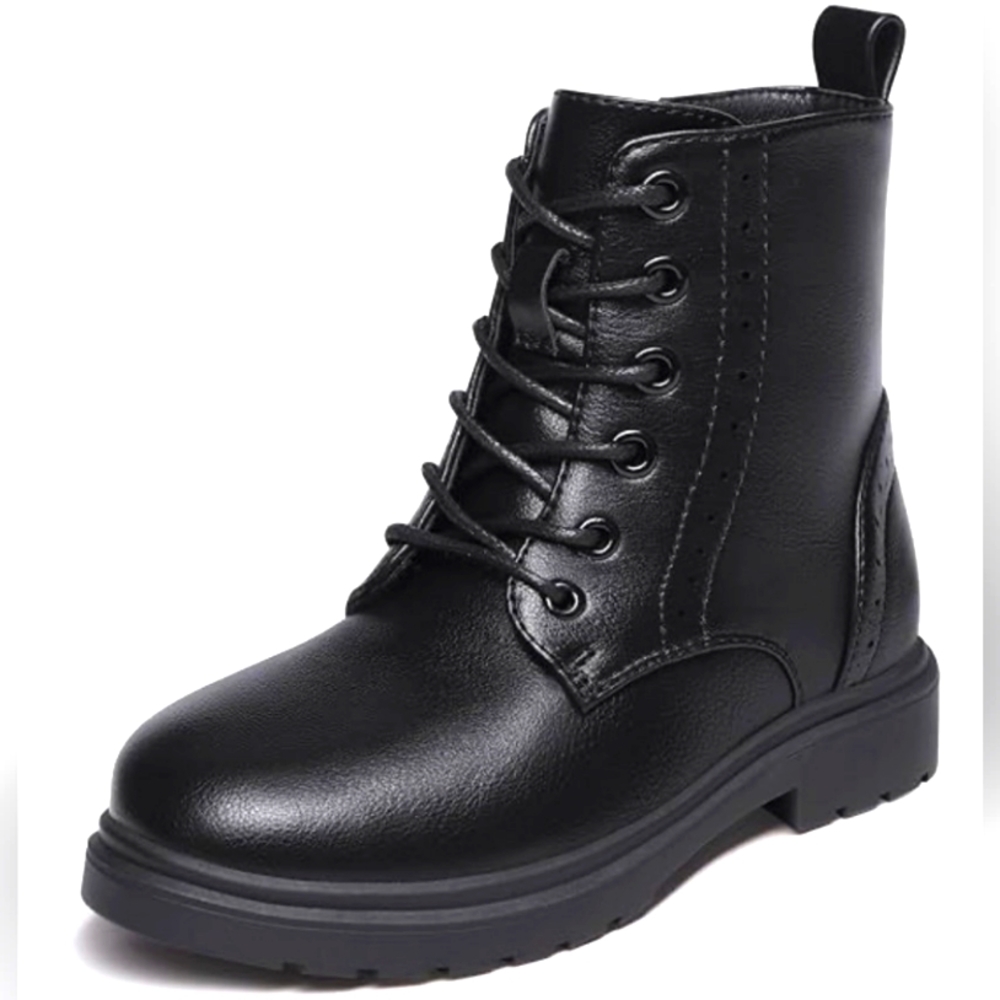Athlefit Waterproof Combat Boots - size 8 Toddler, Black